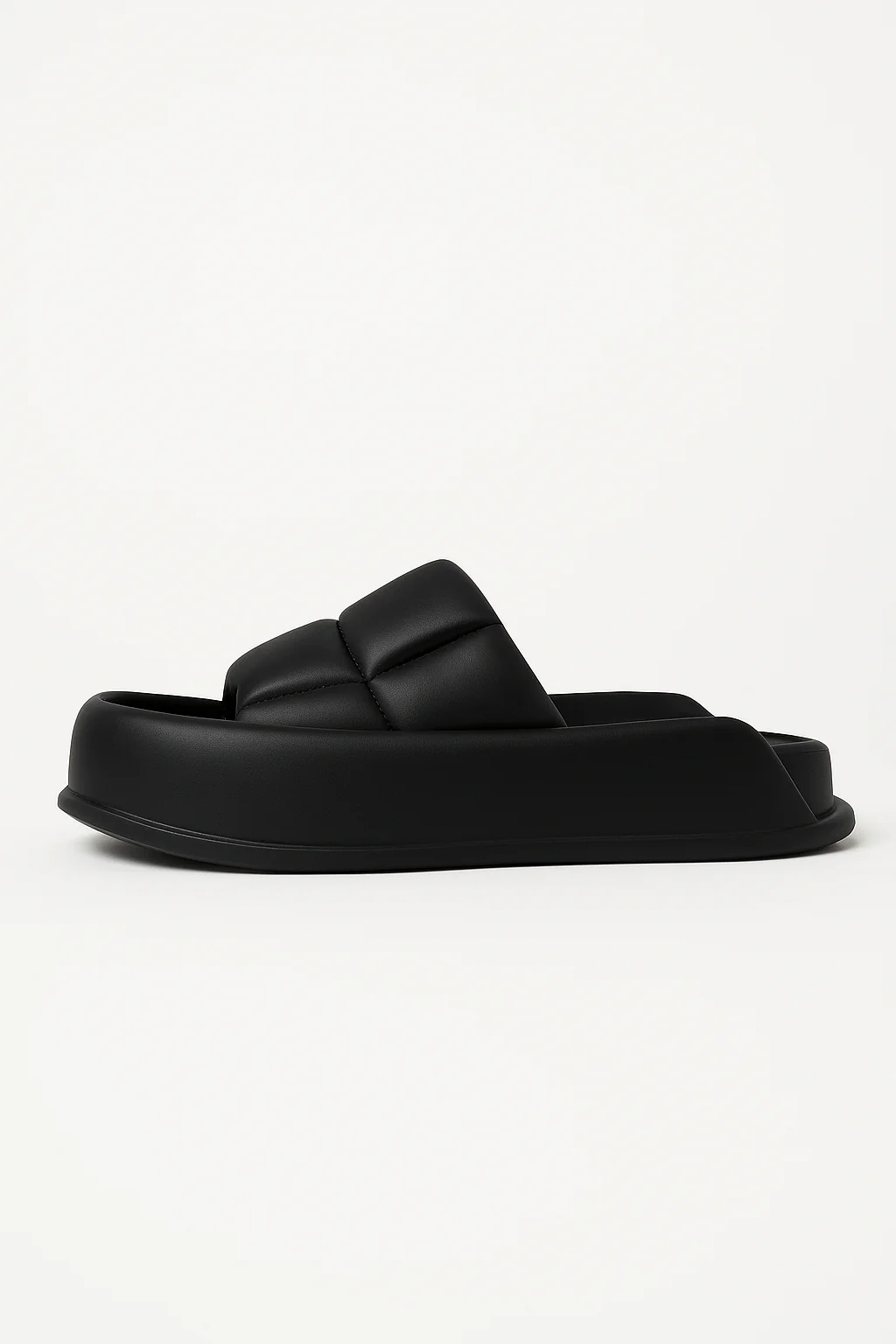 Handmade Sheepskin Leather Platform Sandals - Image 3