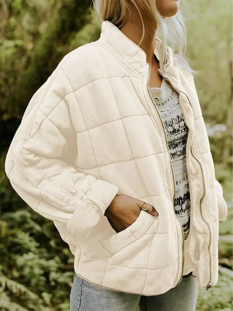 Oversized Transitional thickened women's jacket - Image 10