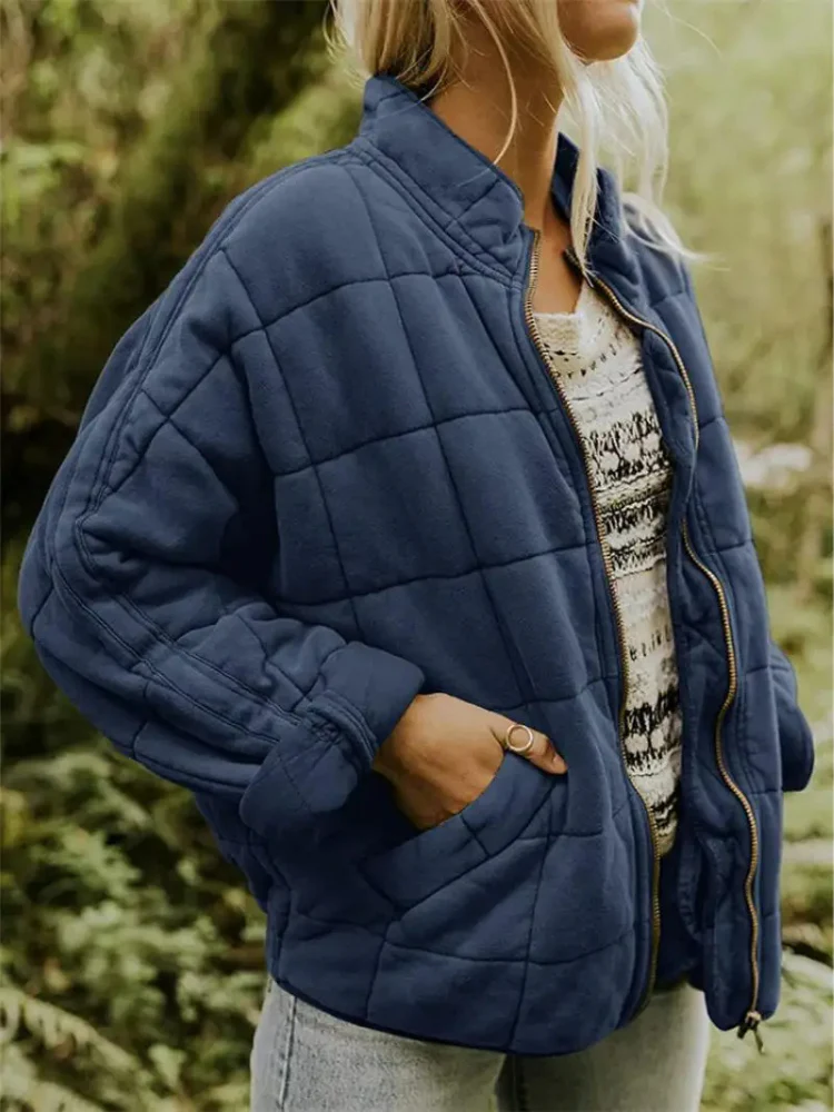 Oversized Transitional thickened women's jacket - Image 12