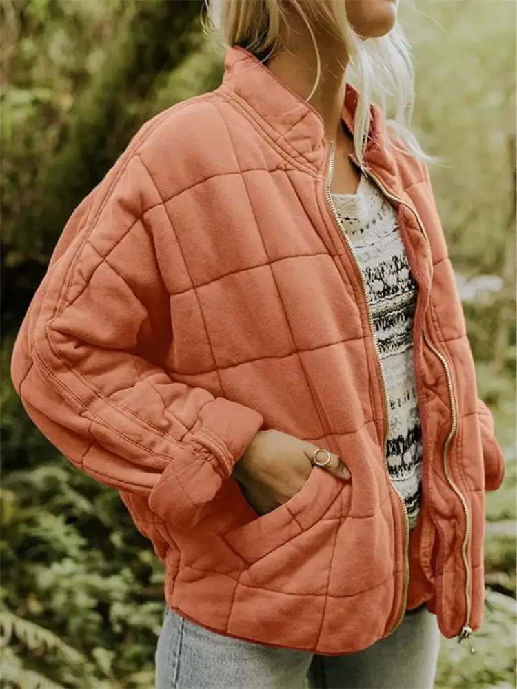 Oversized Transitional thickened women's jacket - Image 13