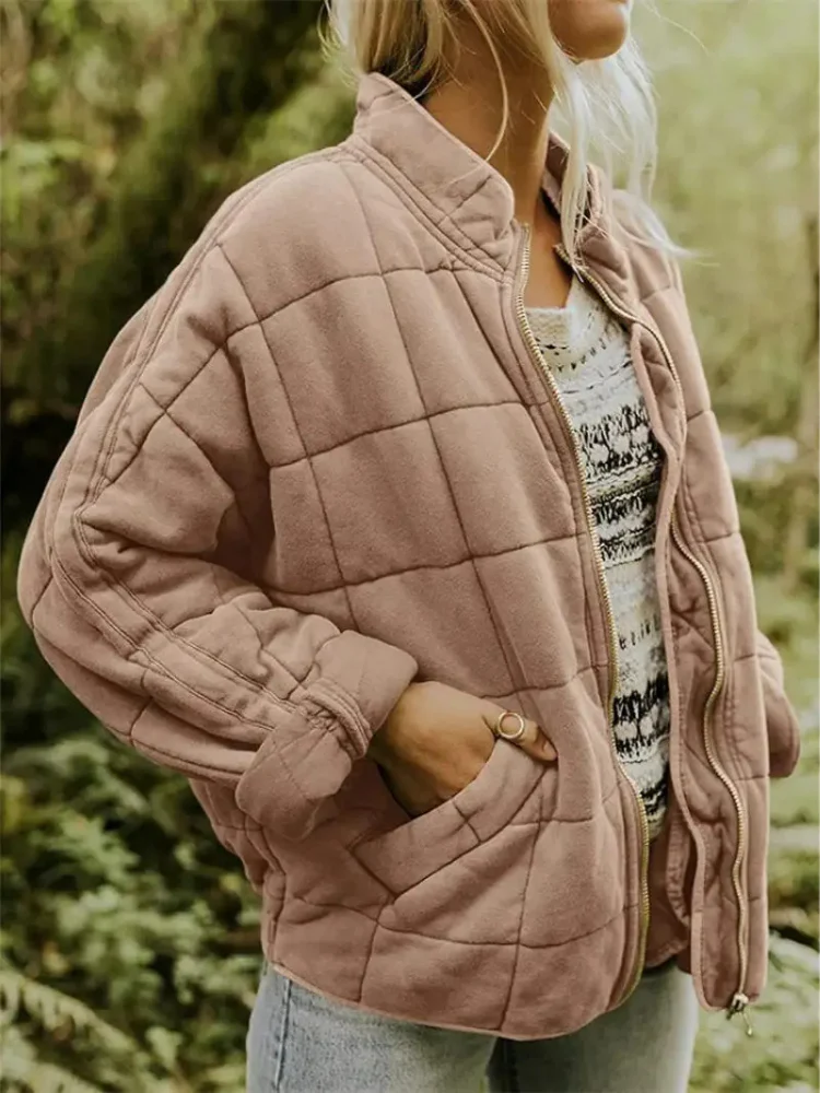 Oversized Transitional thickened women's jacket - Image 16