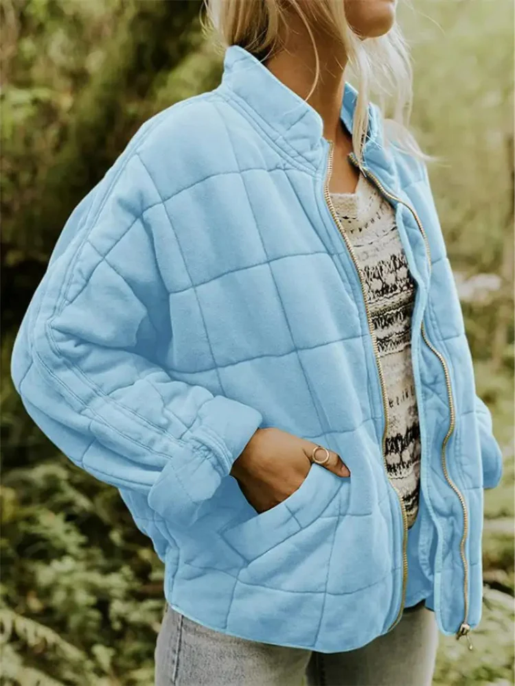 Oversized Transitional thickened women's jacket - Image 6