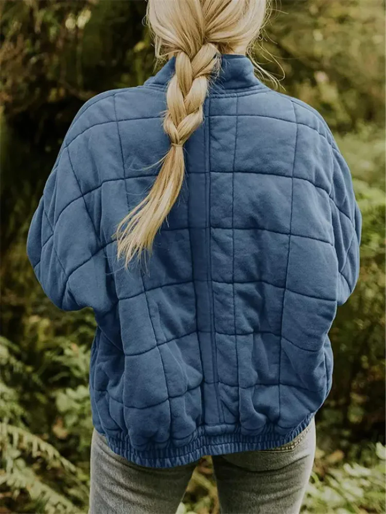 Oversized Transitional thickened women's jacket - Image 7