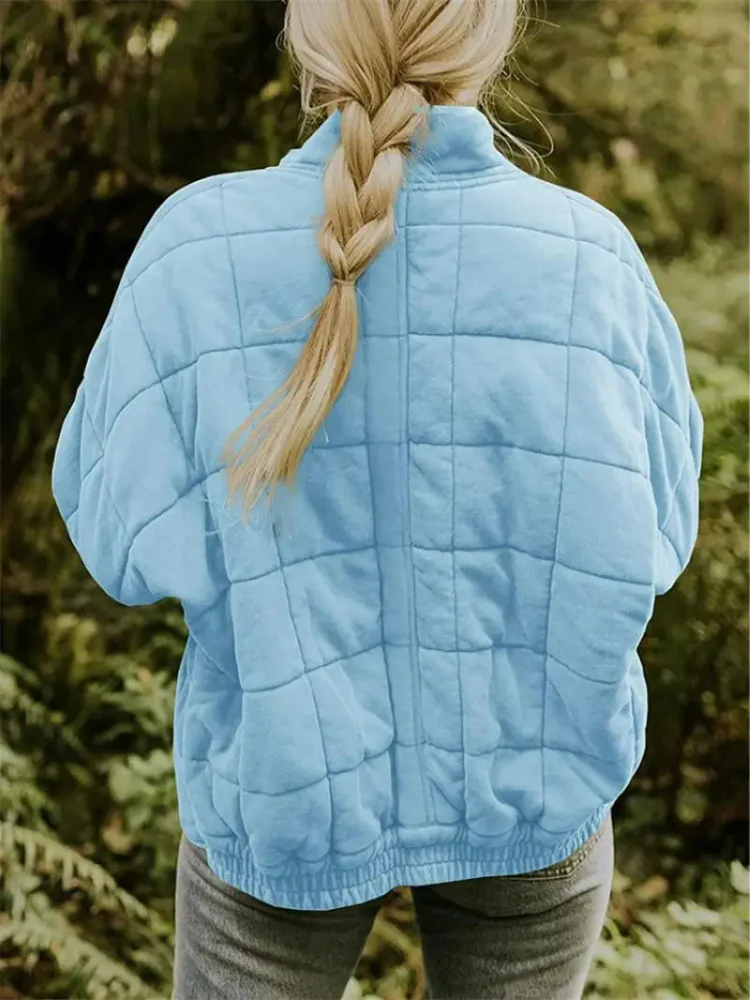 Oversized Transitional thickened women's jacket - Image 8