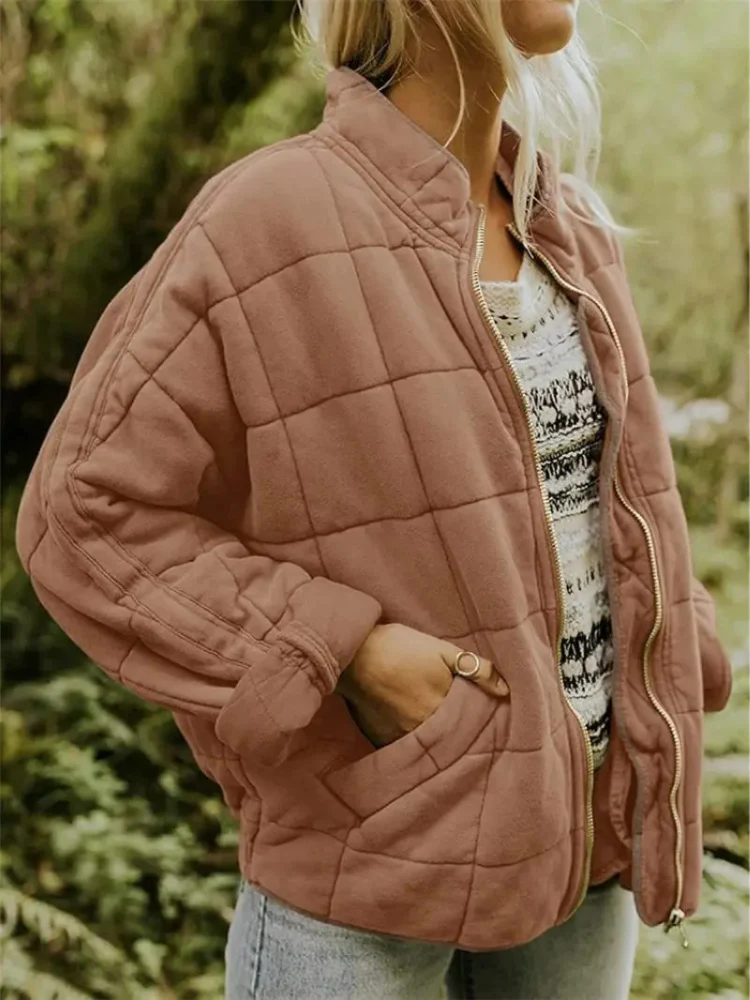 Oversized Transitional thickened women's jacket - Image 9