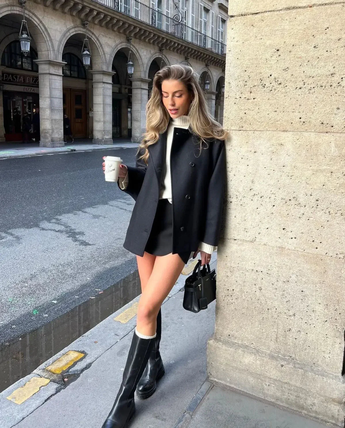 Isabely Short Elegant Coat Jacket - Image 8