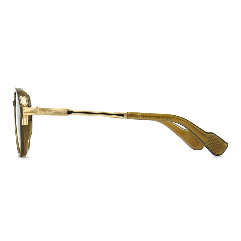 Jade Retro Aviator Sunglasses - Image 5