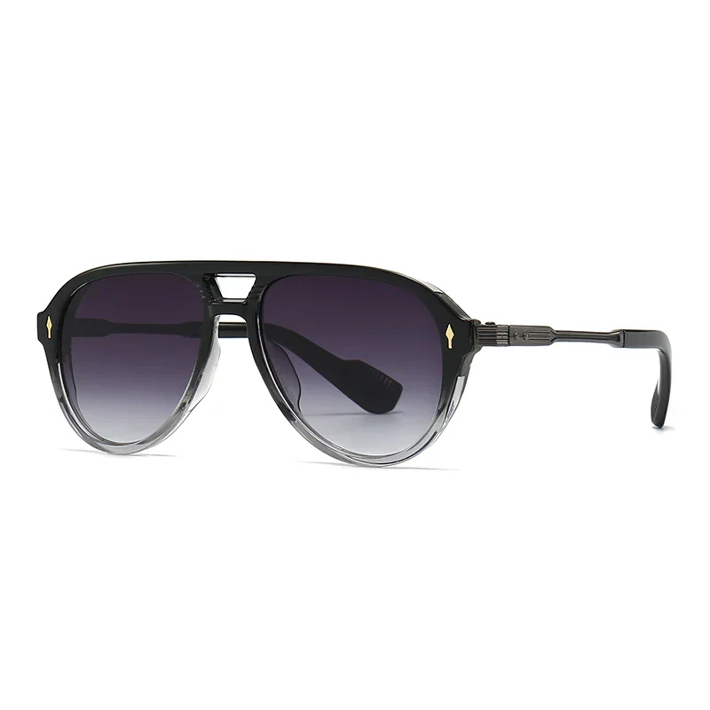 Jade Retro Aviator Sunglasses - Image 7