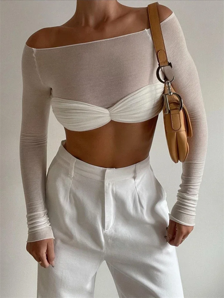 Kendall Sheer Mesh Top - Image 3