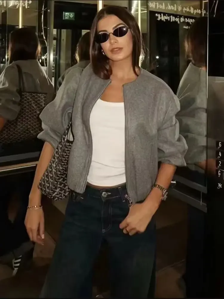 Women's Lightweight Bomber Jacket - Image 6
