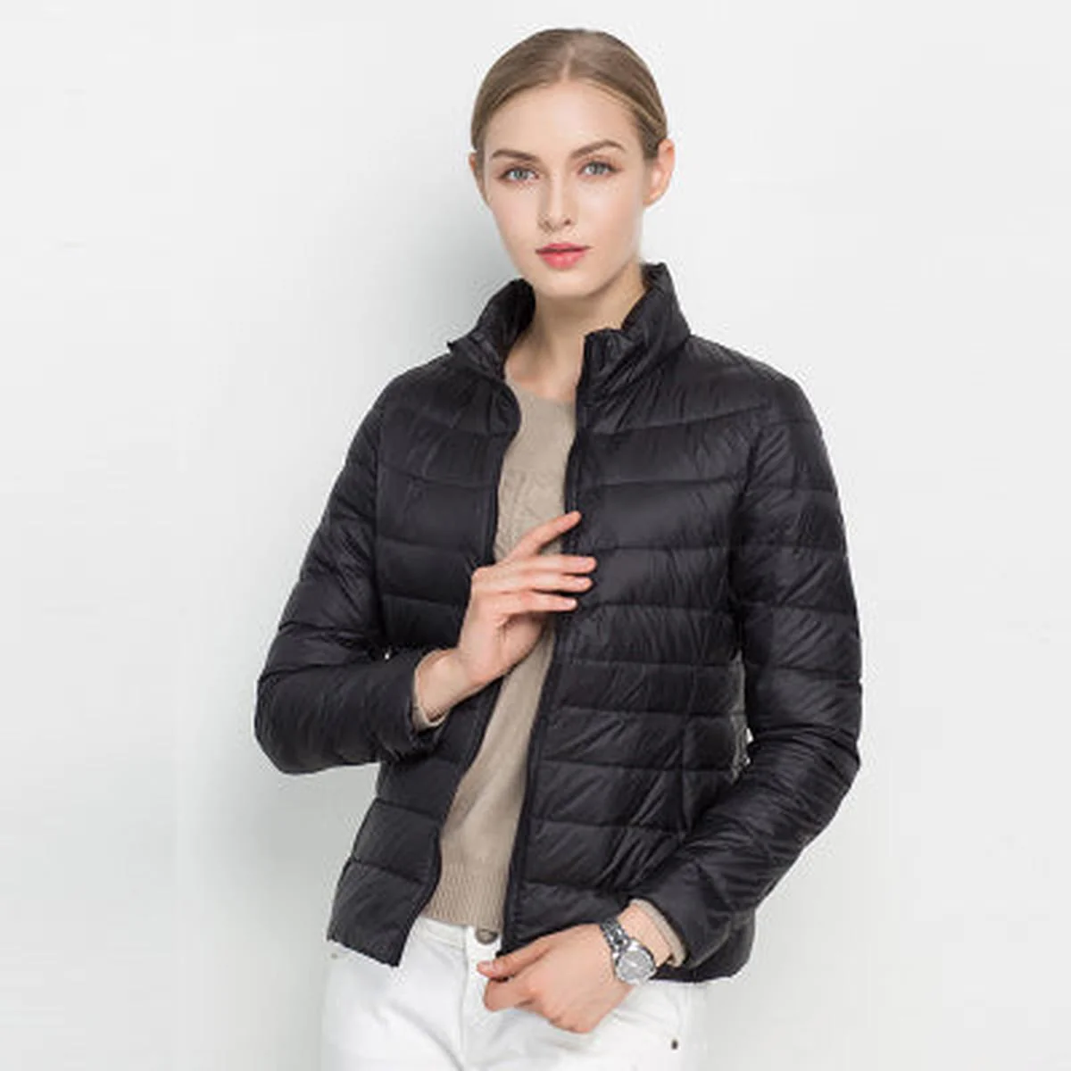 Women's Lightweight Waterproof Down Jacket - Image 10