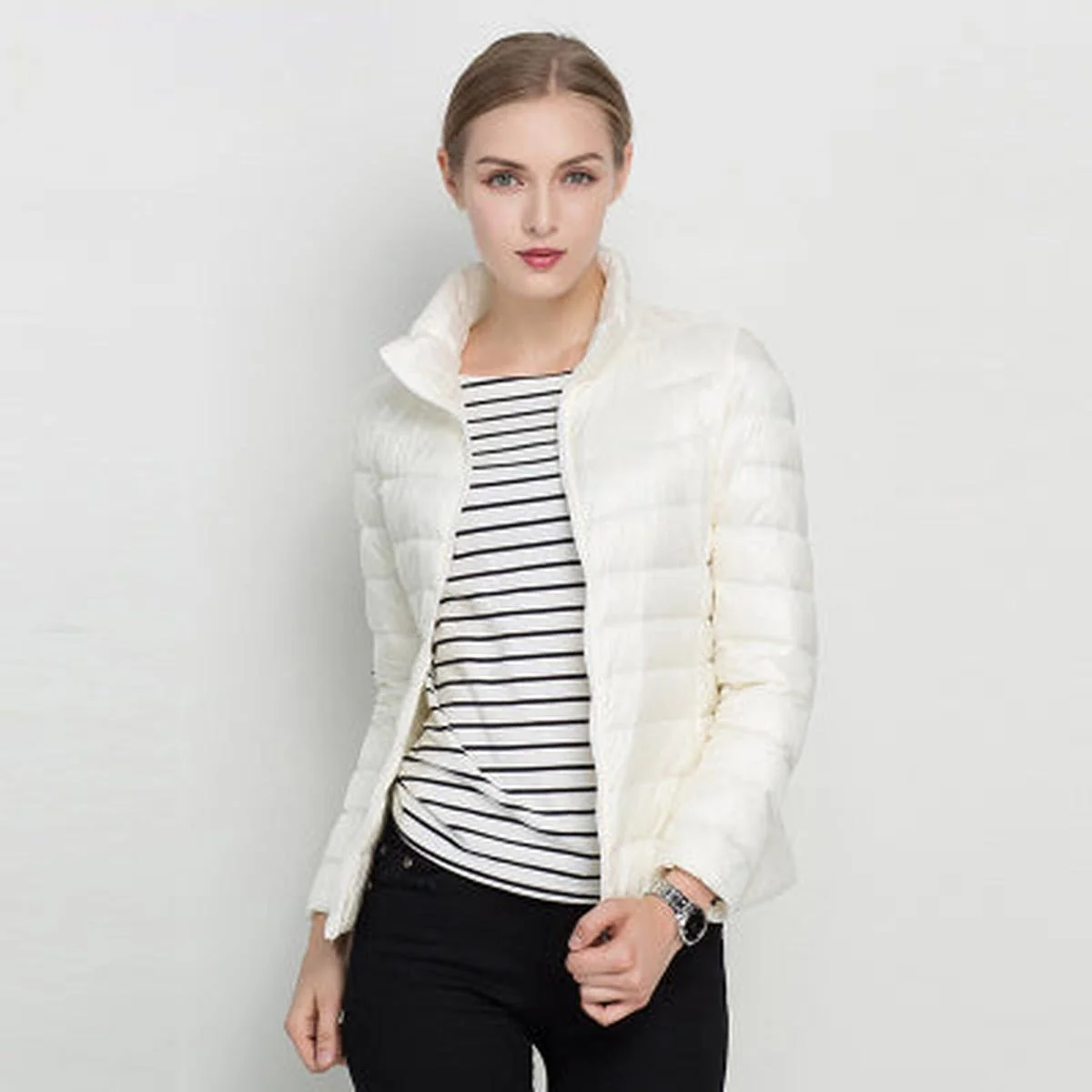 Women's Lightweight Waterproof Down Jacket - Image 4