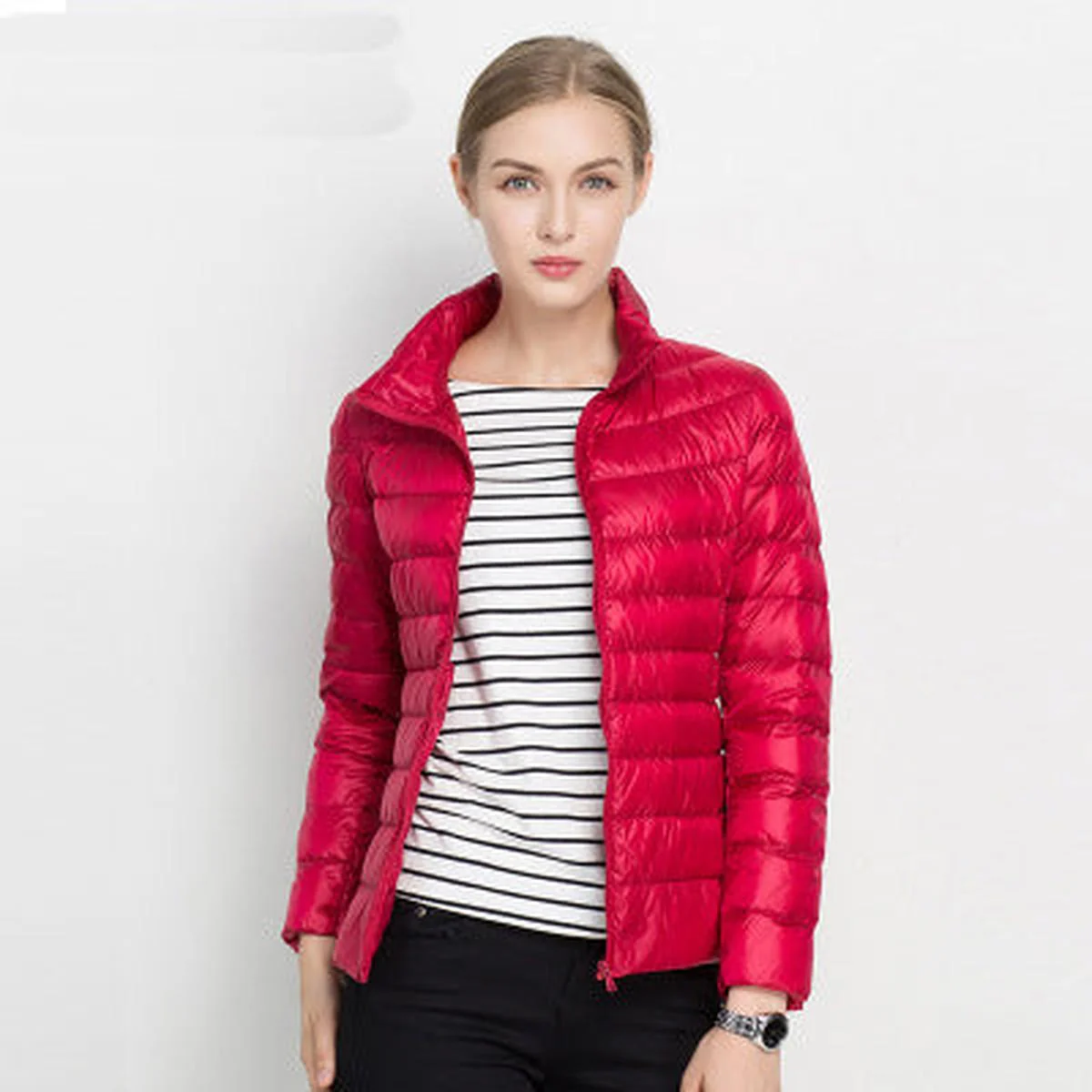 Women's Lightweight Waterproof Down Jacket - Image 7