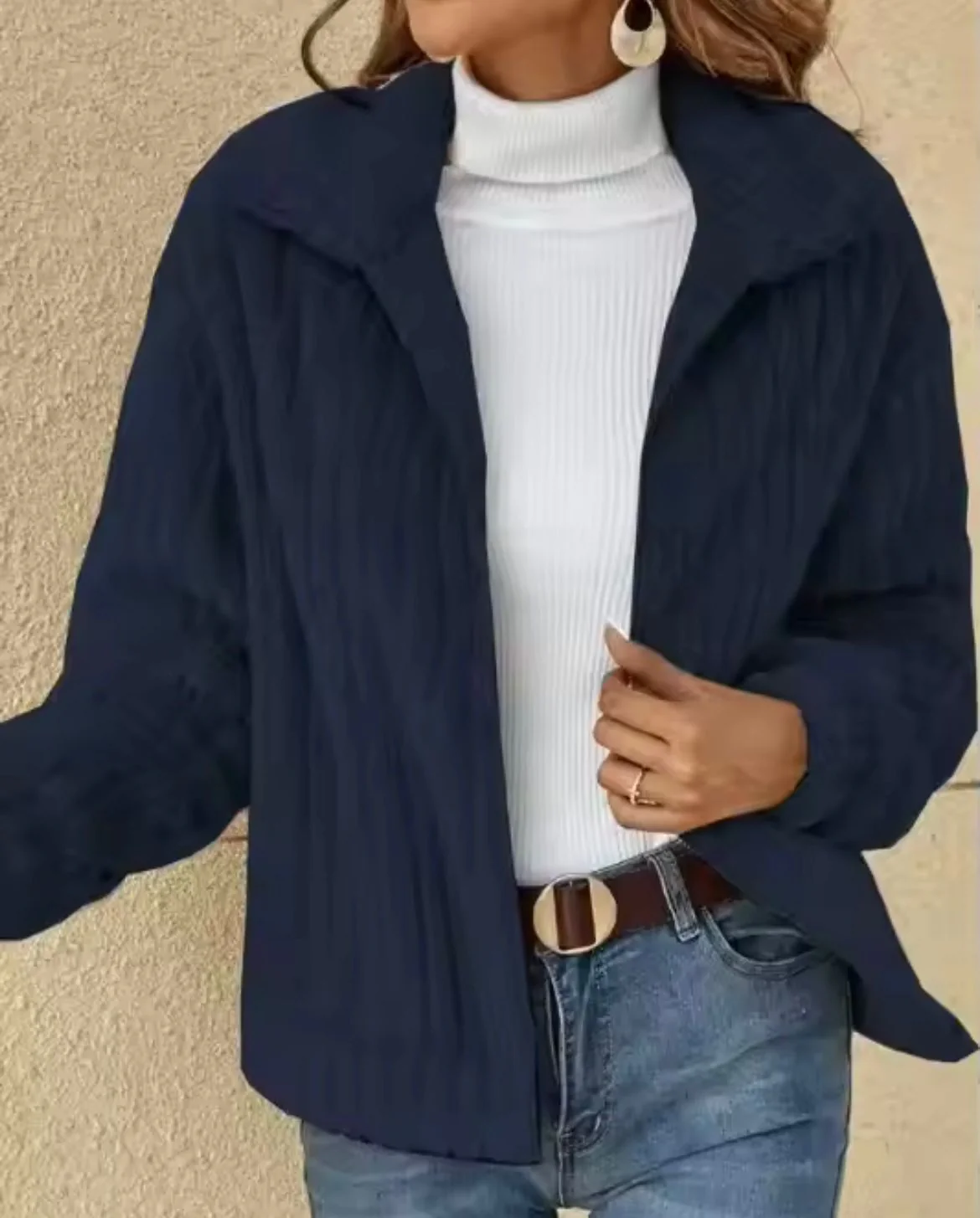 Women's Elegant Warm Cardigan Jacket - Image 6