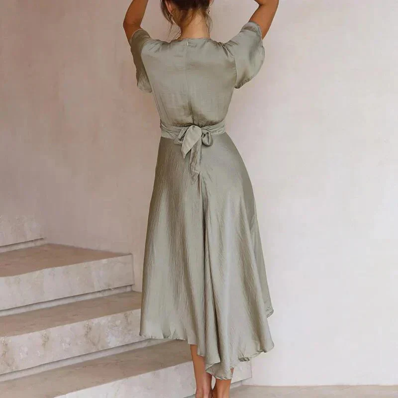 Luna Flowing vintage Cocktail dress - Image 4
