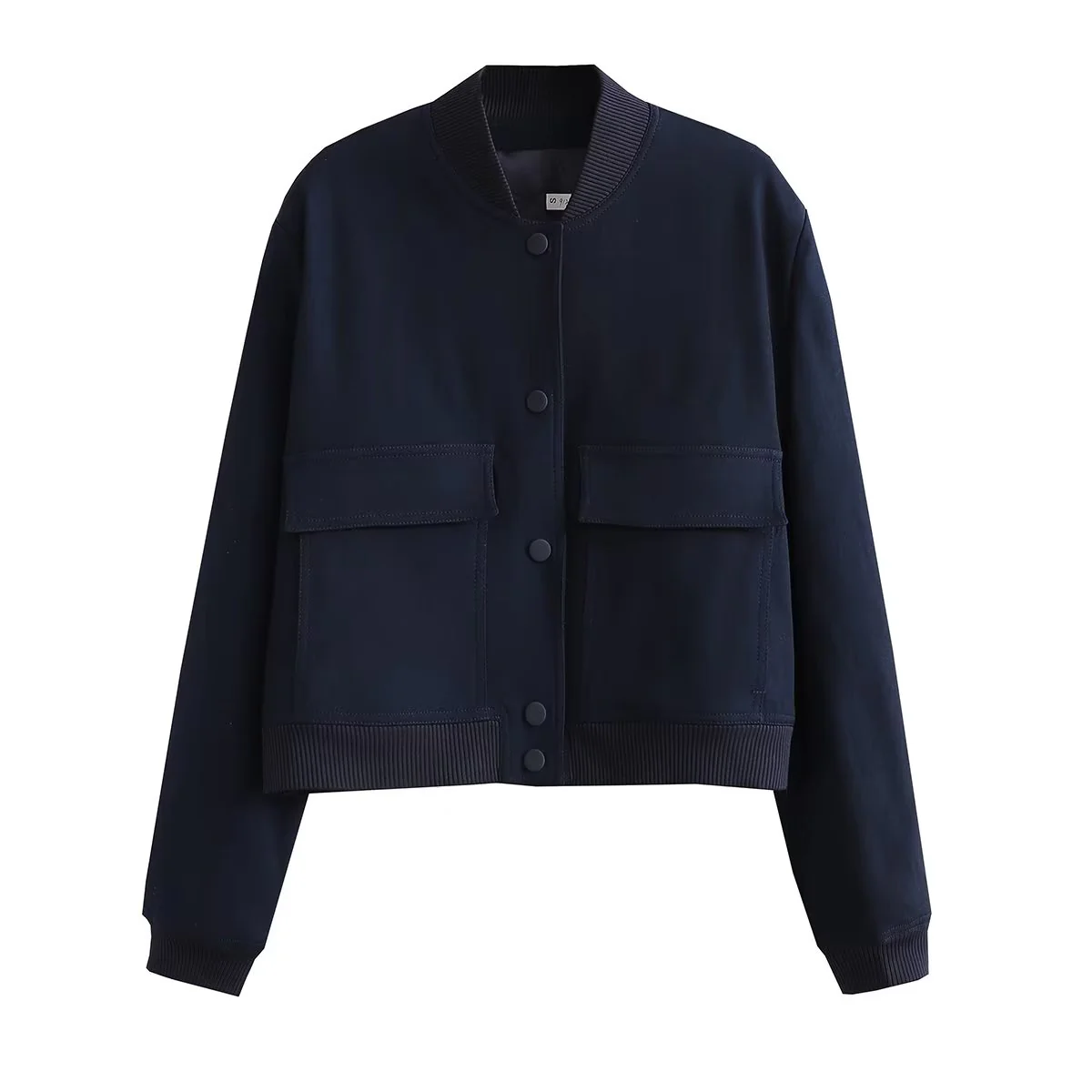 Women's Maven Cropped Bomber Jacket - Image 8