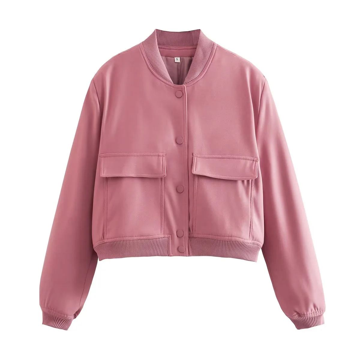 Women's Maven Cropped Bomber Jacket - Image 9