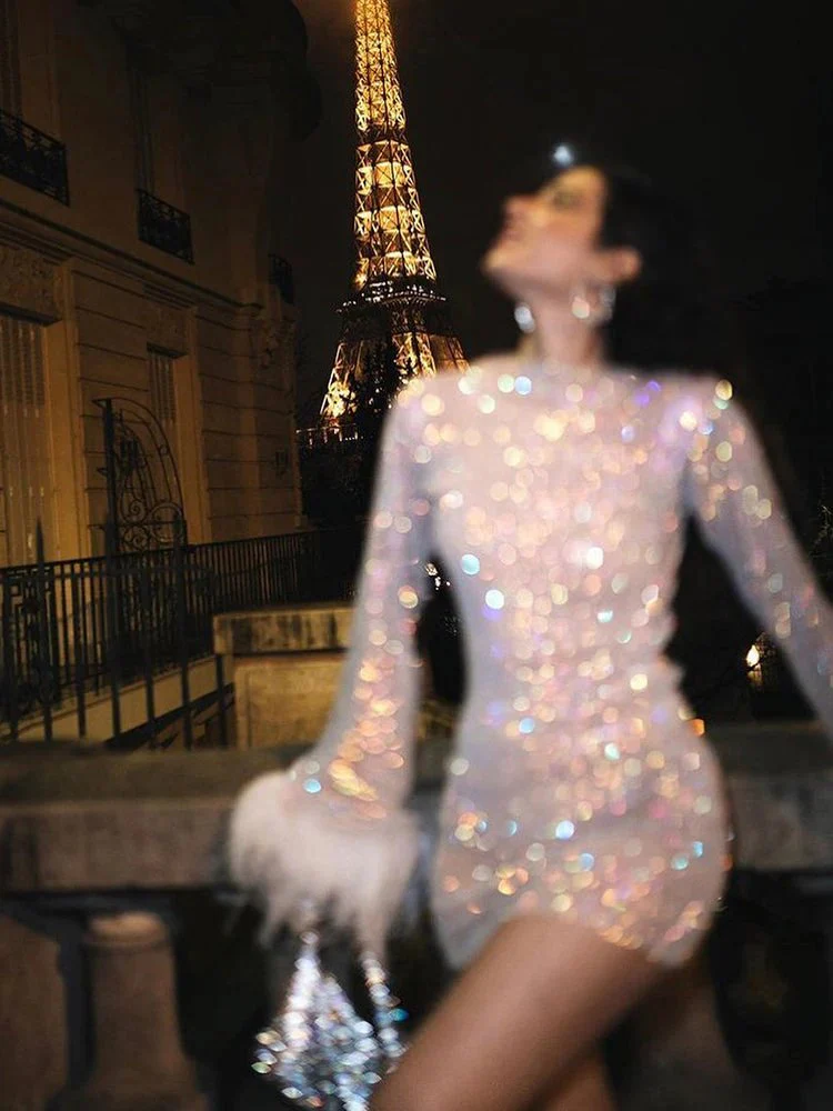 Cocktail Party Mini Dress - Image 6