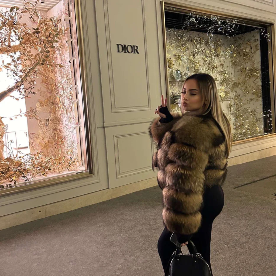 Women's Faux Fur Jacket - Image 3