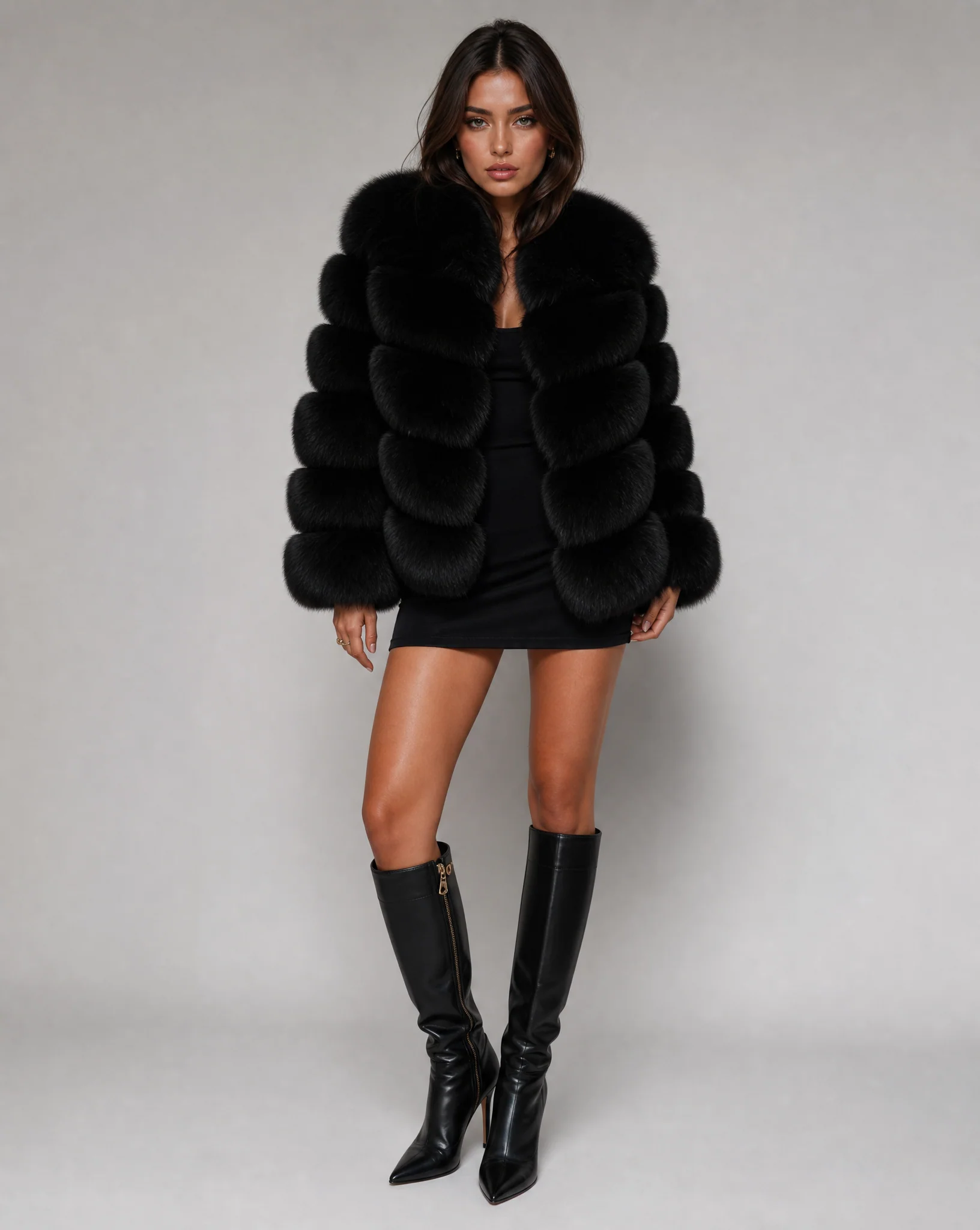 Women's Faux Fur Jacket - Image 6