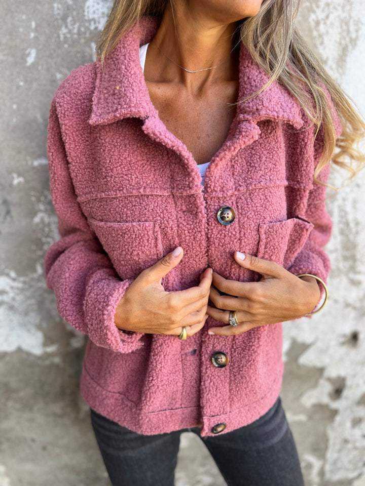 Women's Stylish Thick Cardigan Jacket - Image 4