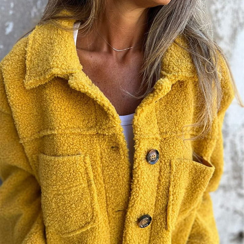 Women's Stylish Thick Cardigan Jacket - Image 6