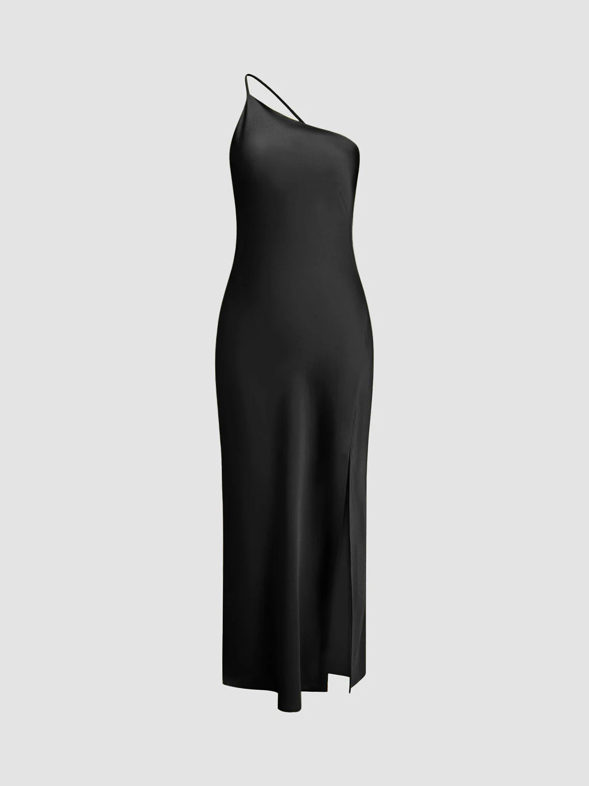 Open Back Satin Wedding Guest Maxi Dress - Image 8