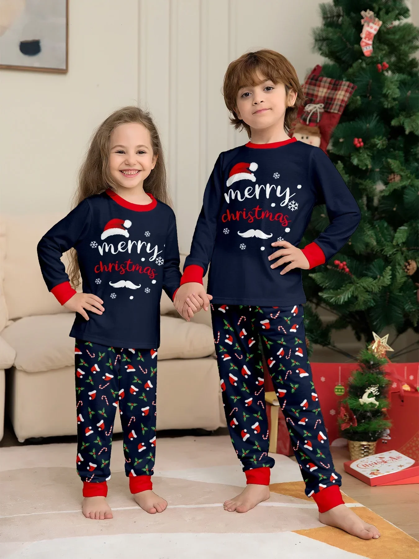 Matching Family Merry Christmas Pyjamas Set - Image 3