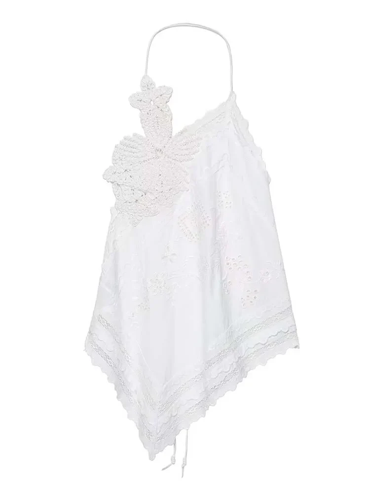 Lace Halter Top – Feminine Summer Statement Top for Women - Image 3