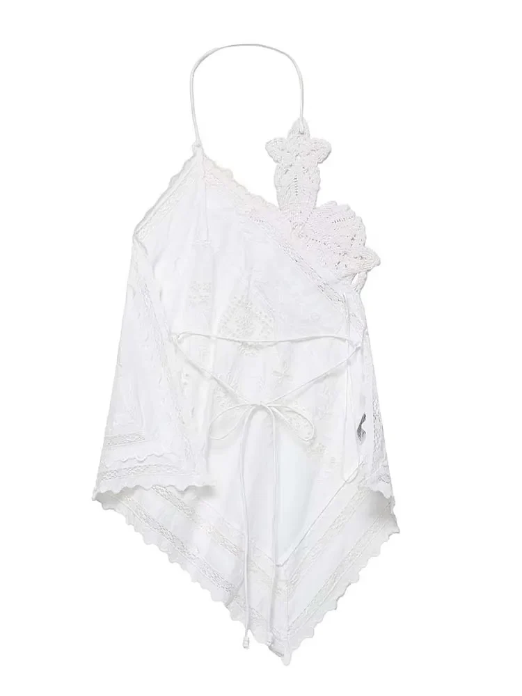 Lace Halter Top – Feminine Summer Statement Top for Women - Image 4