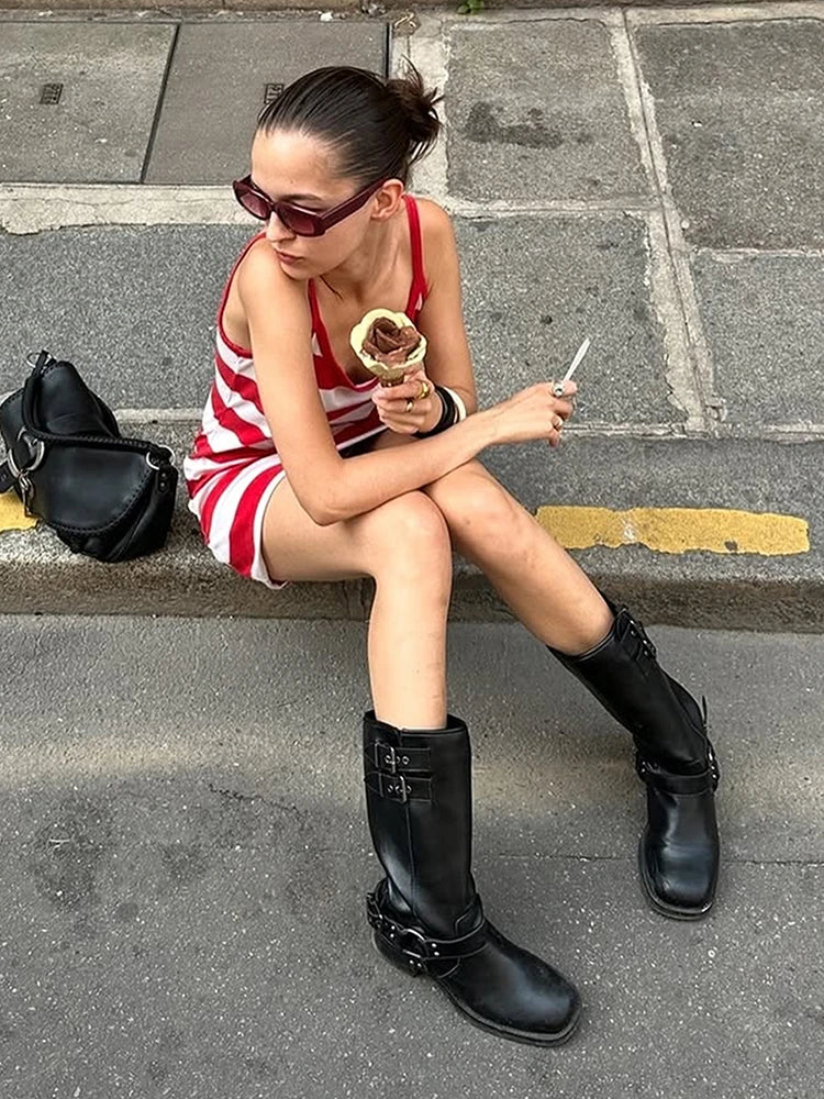 Striped Mini Dress – Casual Summer City Dress for Women - Image 7