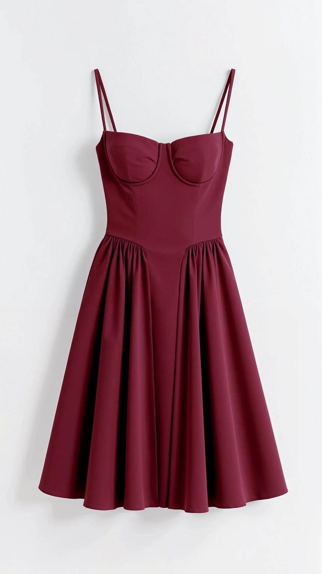Odette Cute Corset Cocktail Midi Dress - Image 3