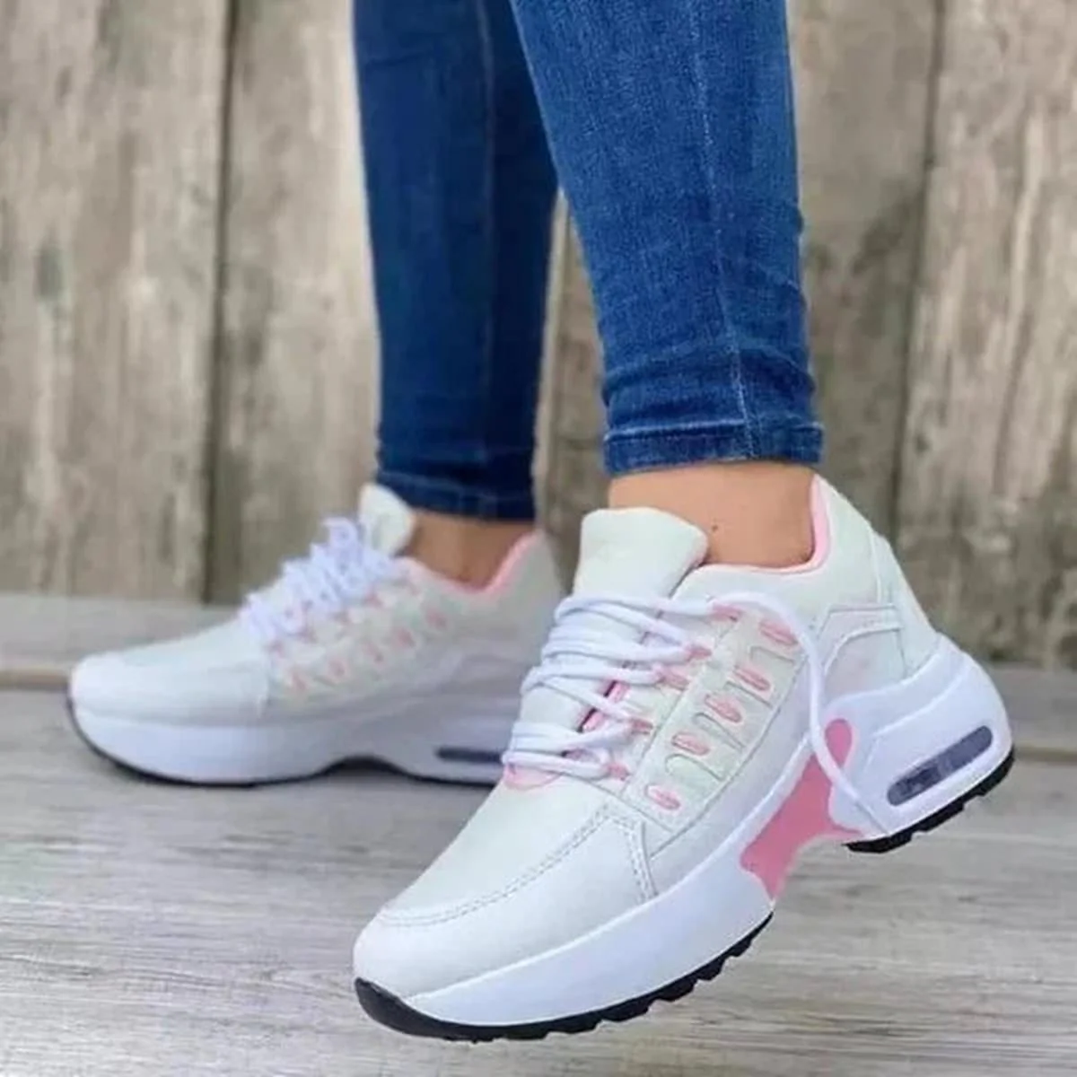 Women's Comfort Training Sneakers Shoes For Wide Feet - Image 2