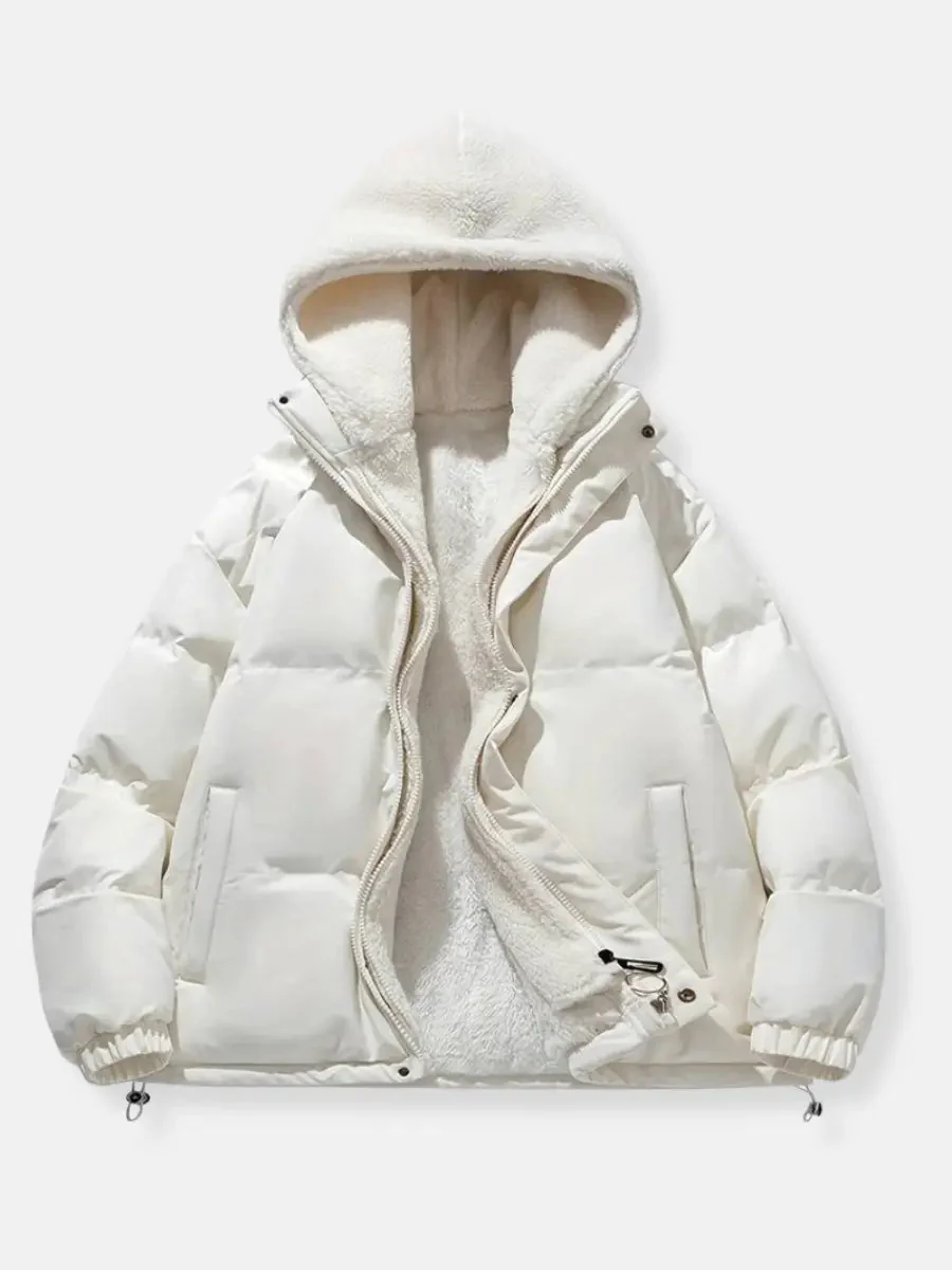 Women's Padded Winter Jacket with Fleece Lining - Image 10