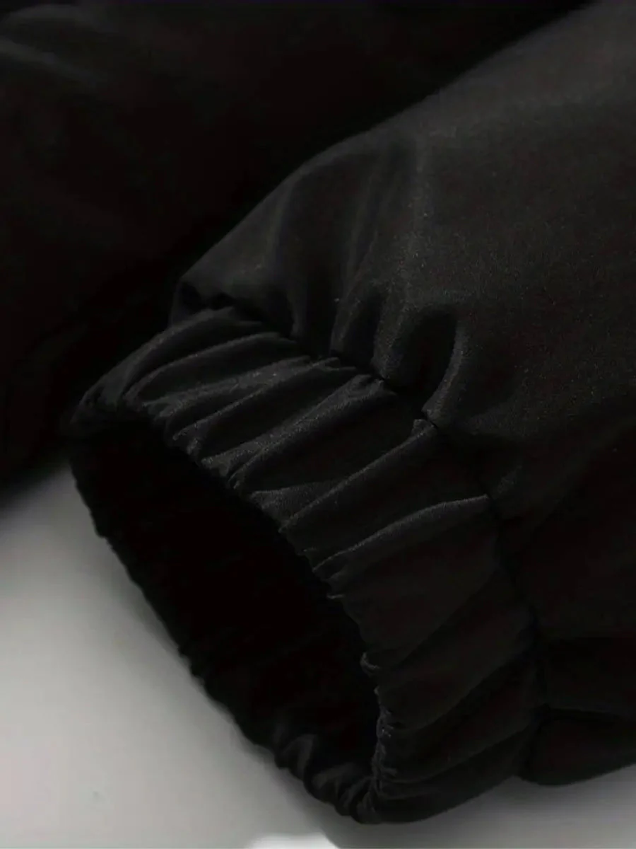 Women's Padded Winter Jacket with Fleece Lining - Image 4