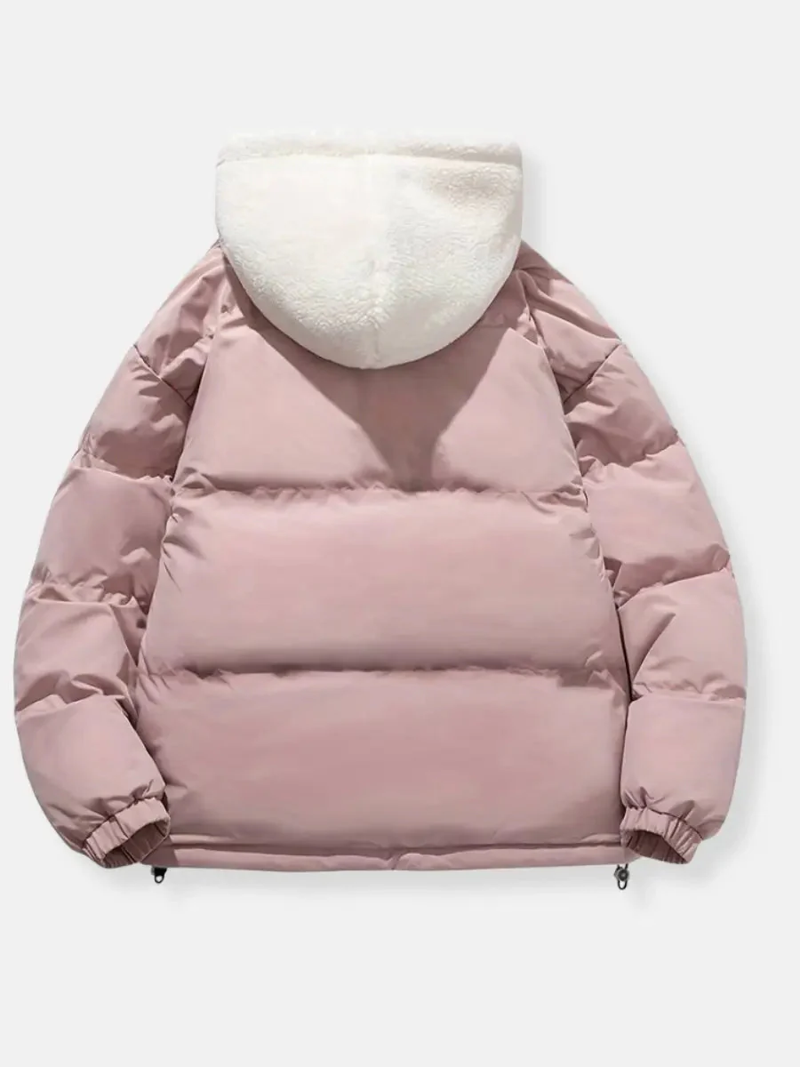 Women's Padded Winter Jacket with Fleece Lining - Image 7