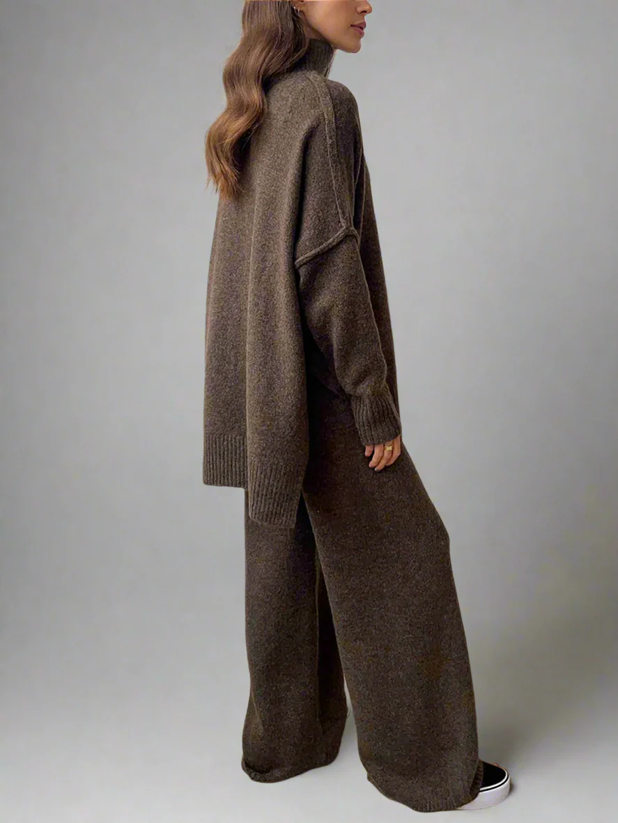 Soft Knit Turtleneck Lounge Set - Image 8