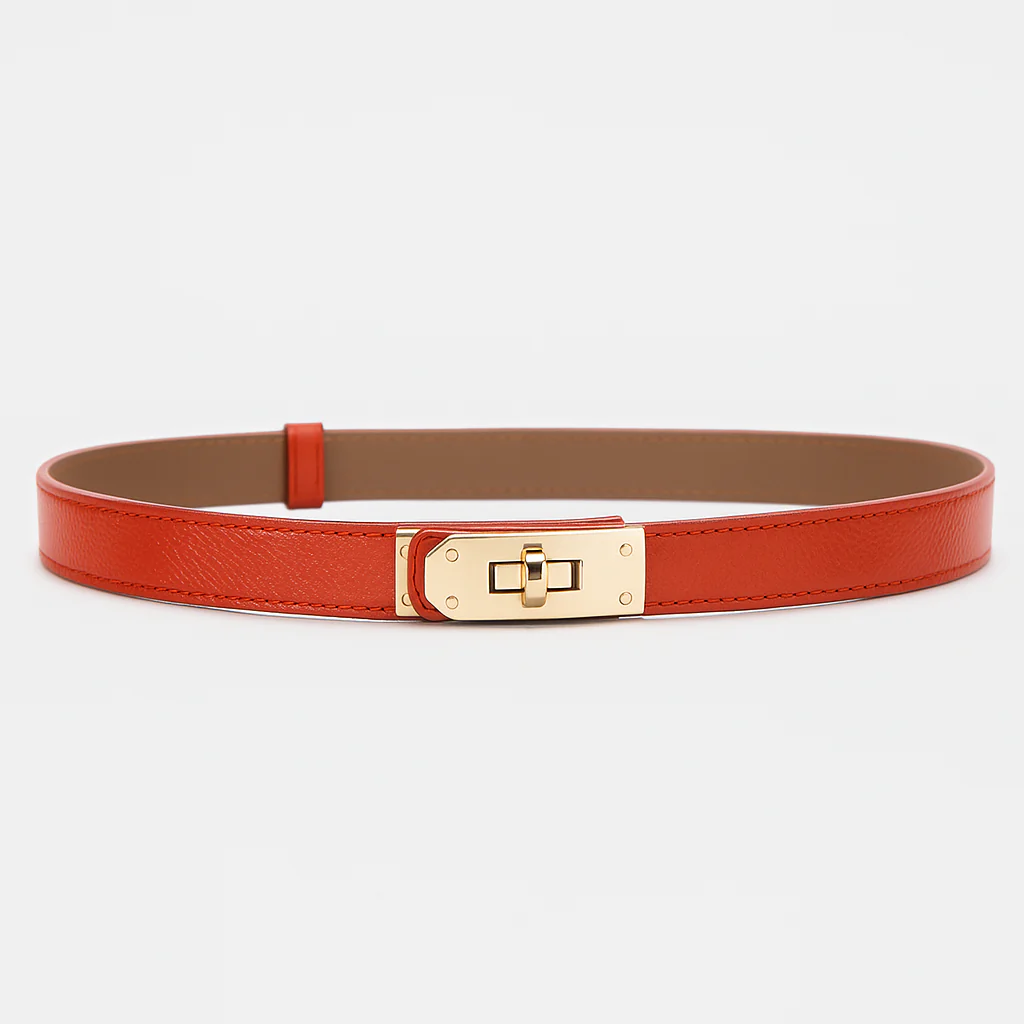 Gold Twist Closure Waist Belt - Image 4