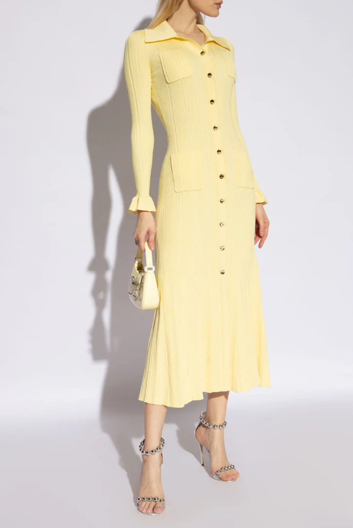 Sylvie Knit Smart Casual Summer Midi Dress - Image 5