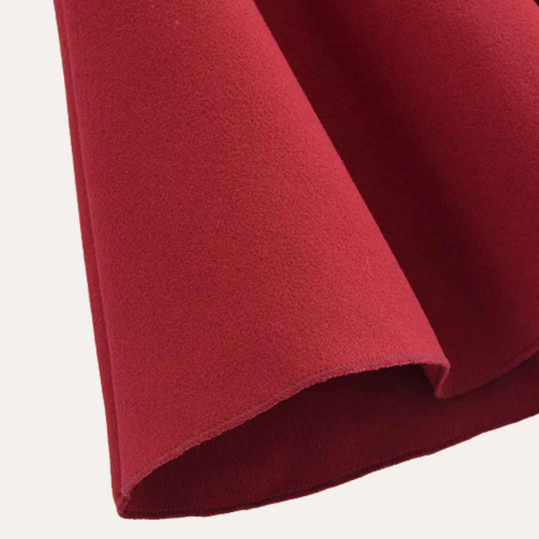 Stylish Wool Cape Coat for Women - Image 7