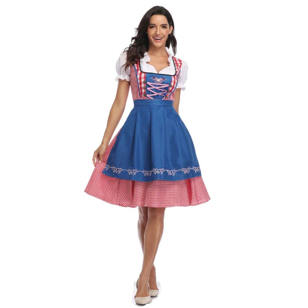 Women's Traditional Oktoberfest Dress Costume - Image 3