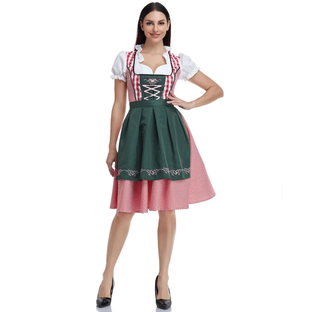 Women's Traditional Oktoberfest Dress Costume - Image 5