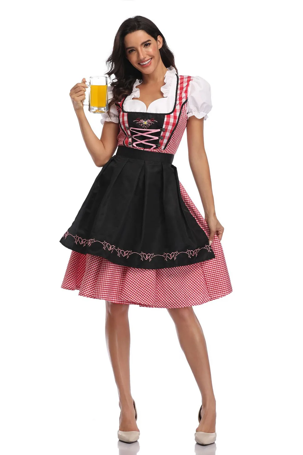 Women's Traditional Oktoberfest Dress Costume - Image 6