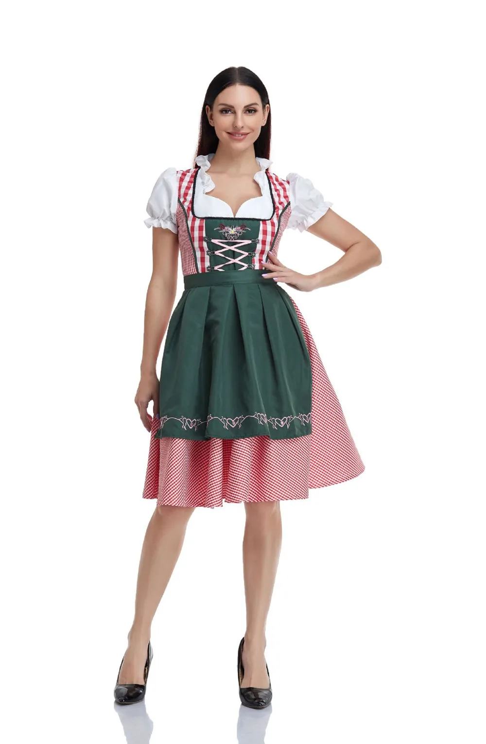 Women's Traditional Oktoberfest Dress Costume - Image 9
