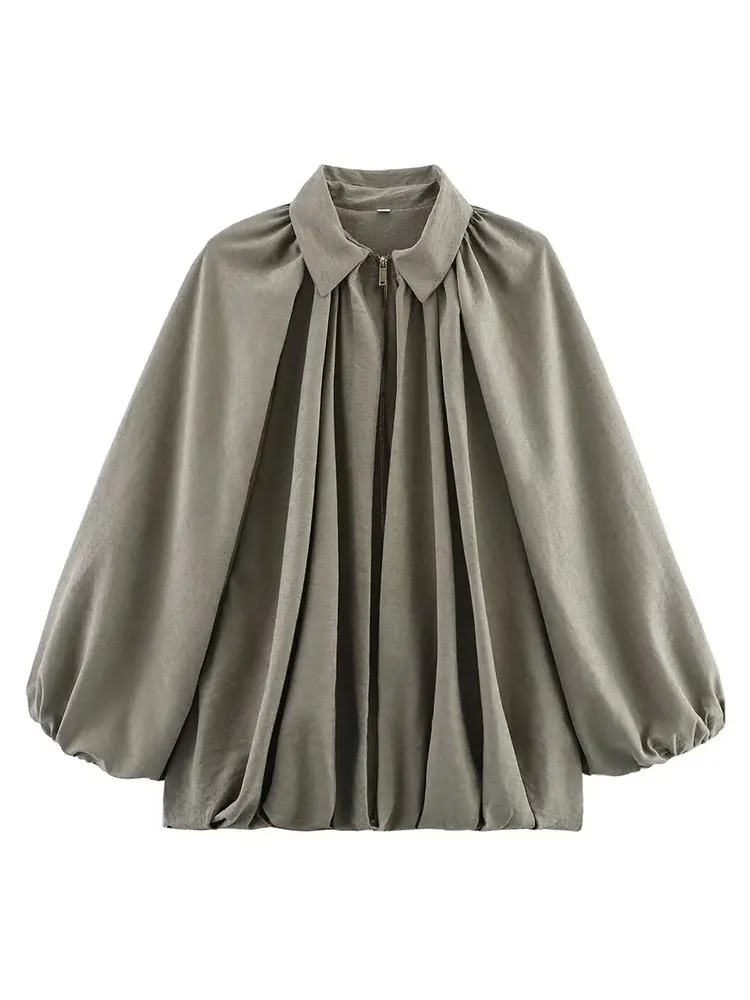 Vintage Loose Bomber Jacket - Image 6