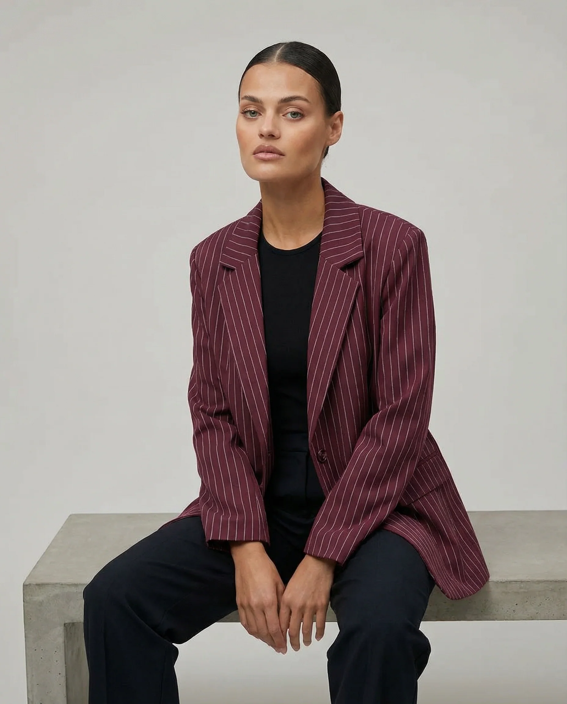 Blazer – Stylish Long Sleeve Casual Outerwear - Image 2