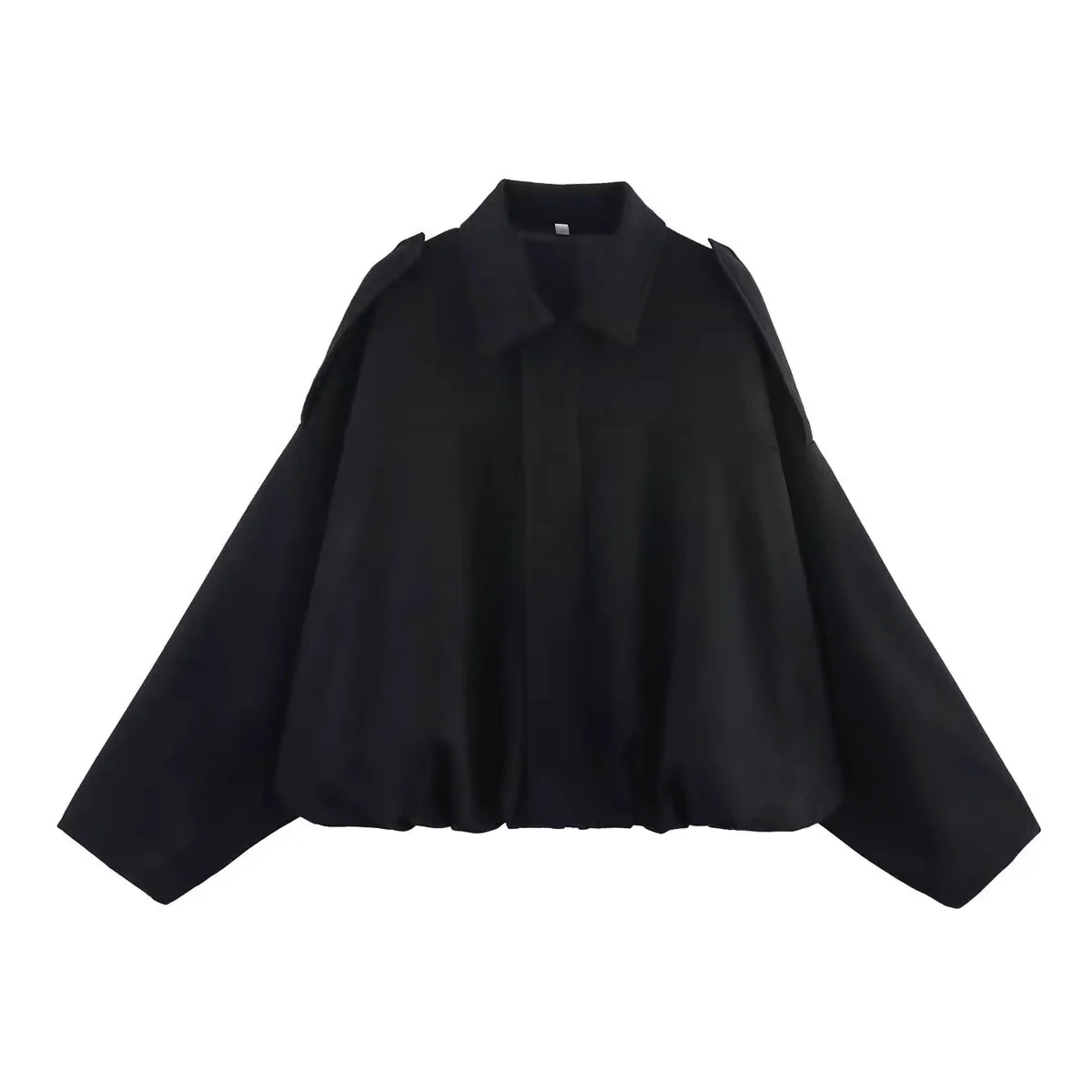 Women's Vintage Oversized Bomber Jacket - Image 9