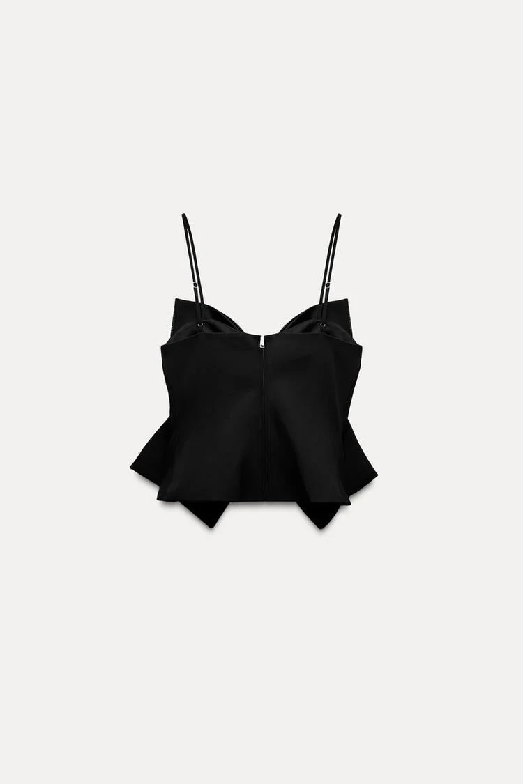 Sparkled Bow Crop Top - Image 8