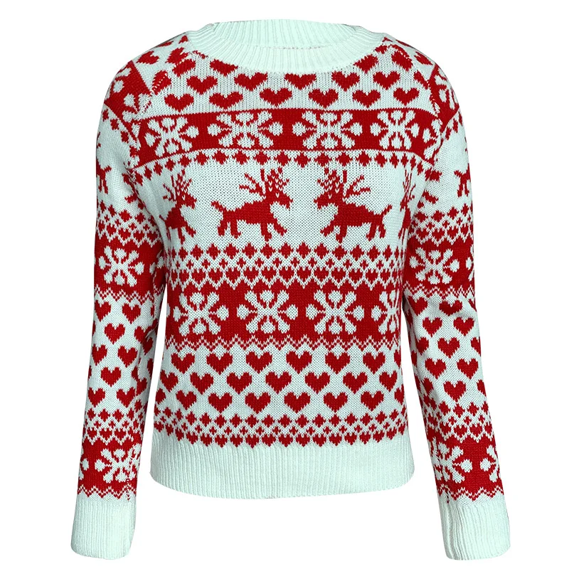 Women's Winter Cute Christmas Sweater - Image 5