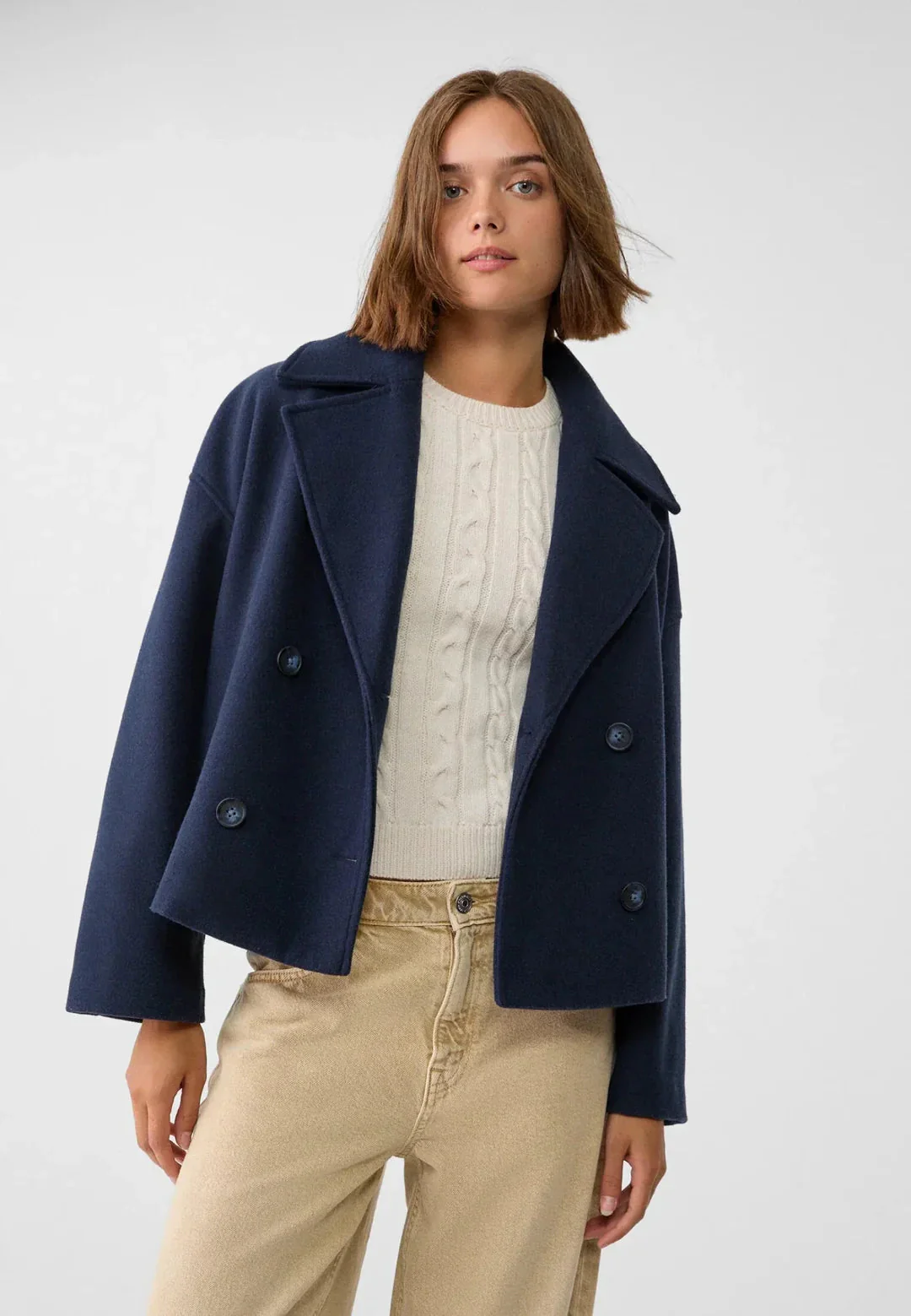 Women’s Short Coat Jacket - Image 4